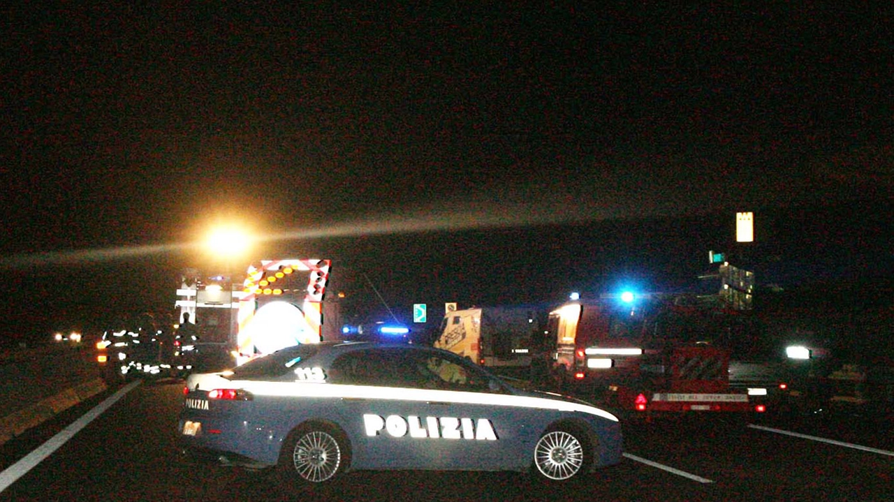 Polizia sull'autostrada A4