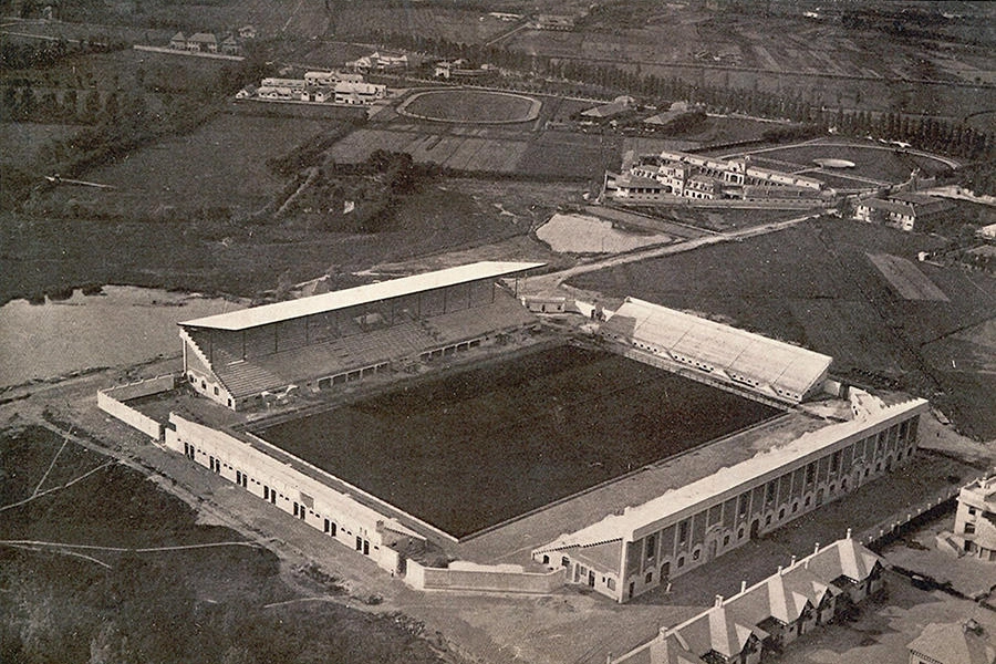 Lo stadio di San Siro nel 1929