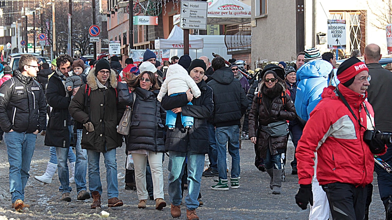 Turisti a Bormio