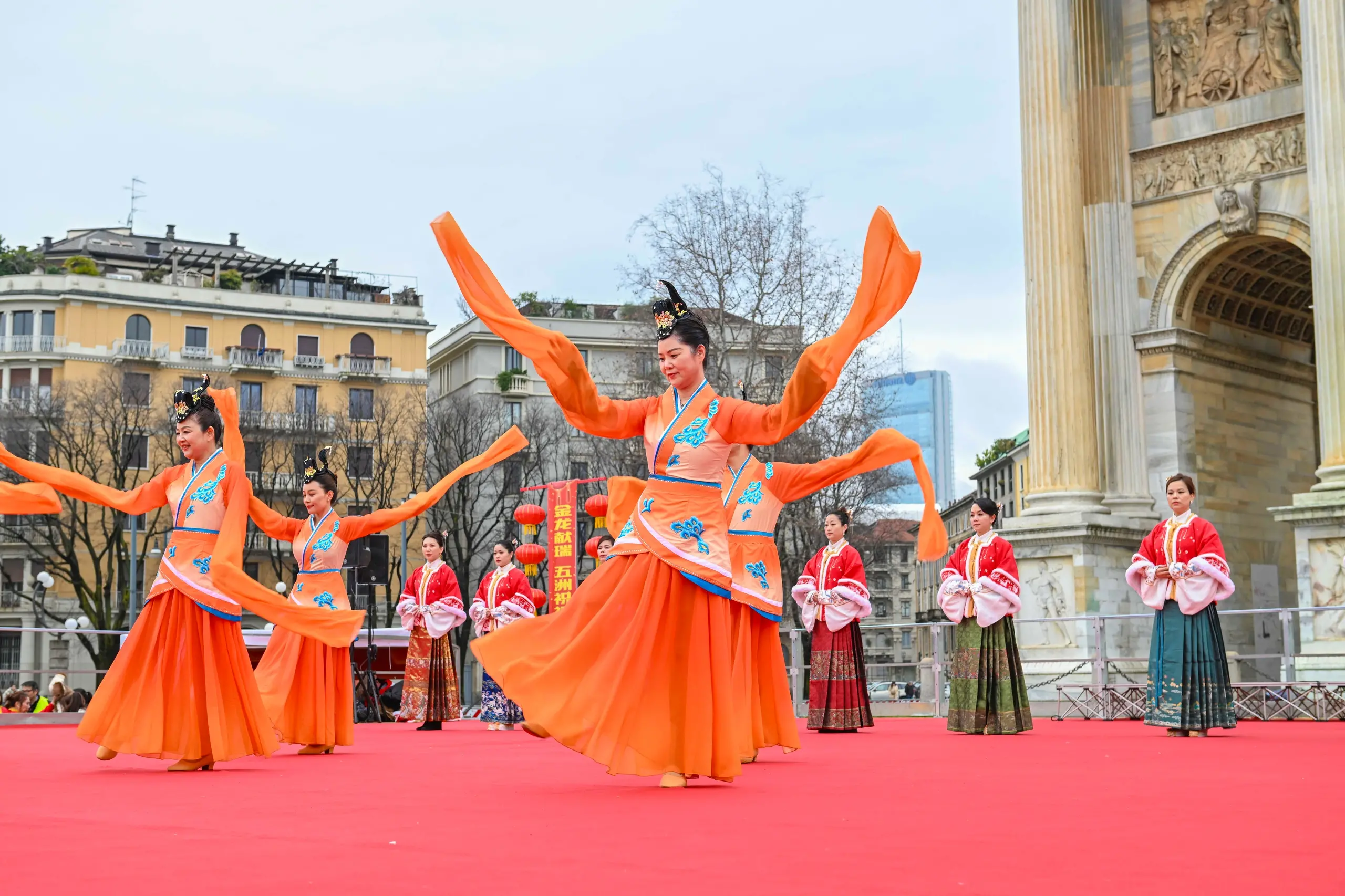 Parigi 13° arrondissement 2024 sfilata del Capodanno cinese, foto 