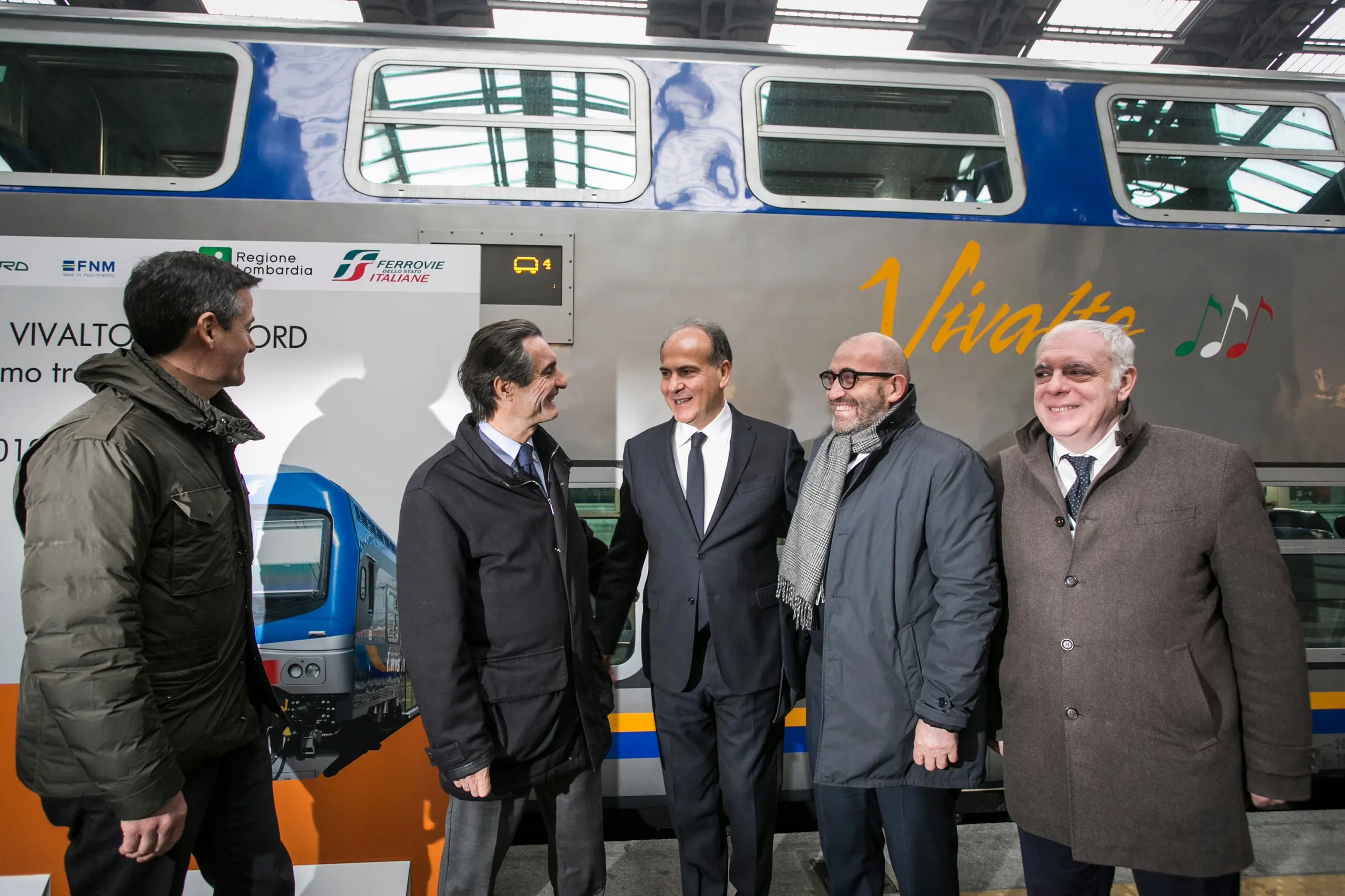 Trenitalia consegna un altro Vivalto a Trenord, Fontana: "Primi risultati"