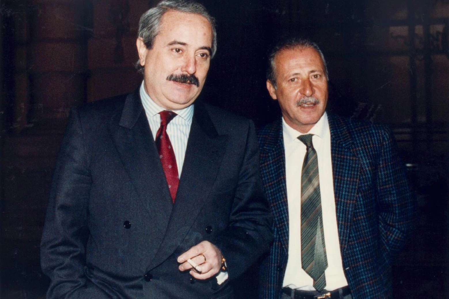 I giudici Giovanni Falcone e Paolo Borsellino