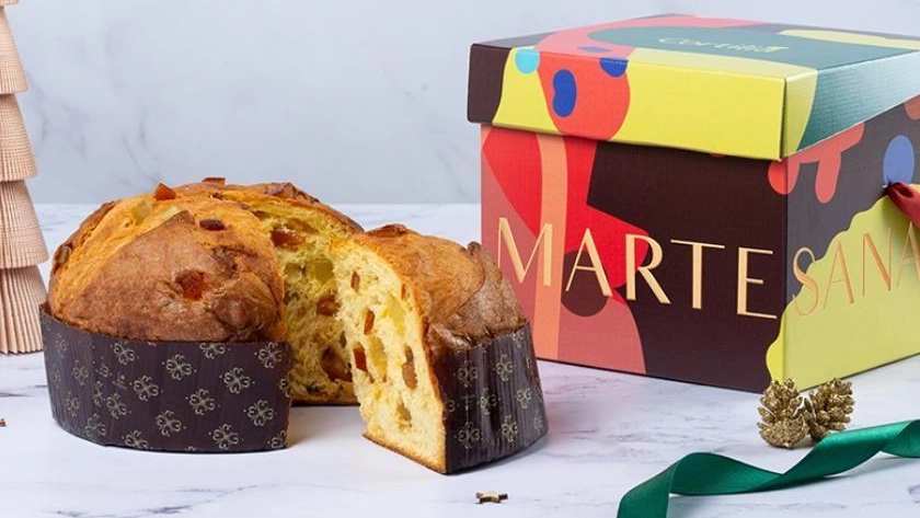 Il panettone della pasticceria Martesana in collaborazione con Cortilia