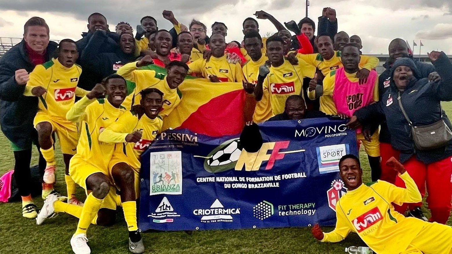 La squadra del Congo di mister Cesana sogna la Viareggio Cup