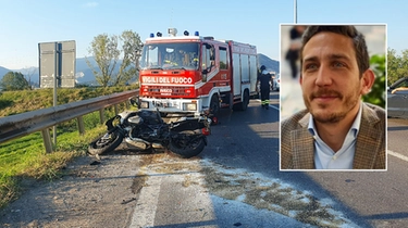 Rezzato, incidente tra un furgone e una moto: morto Massimo Sattin