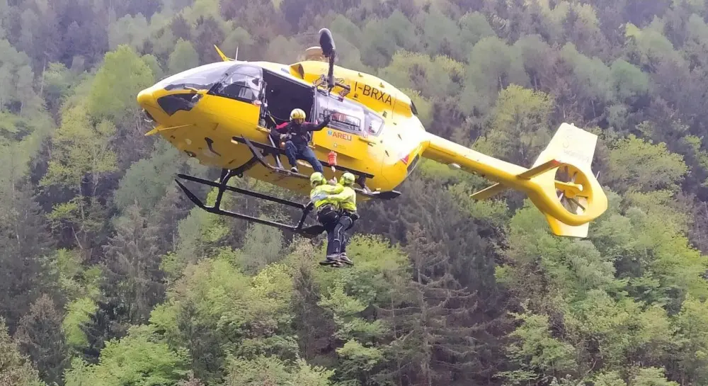 Precipita sul Resegone davanti al marito e al figlio: gravissima 53enne