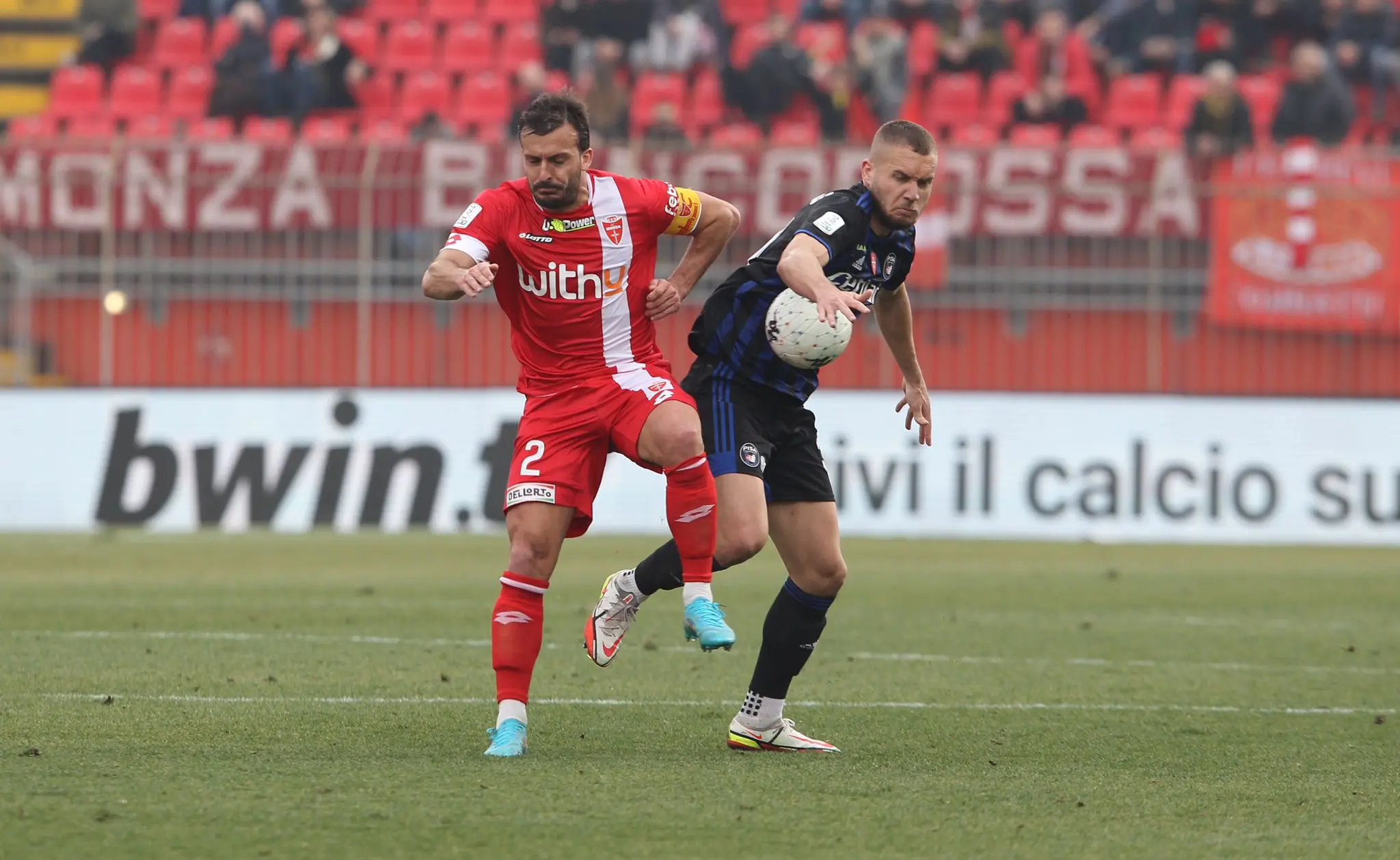 Monza rimontato nel big match contro il Pisa: vincono i toscani 2-1