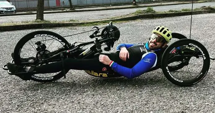 La seconda rinascita di Gioacchino: "Rieccomi in handbike dopo l’incidente"