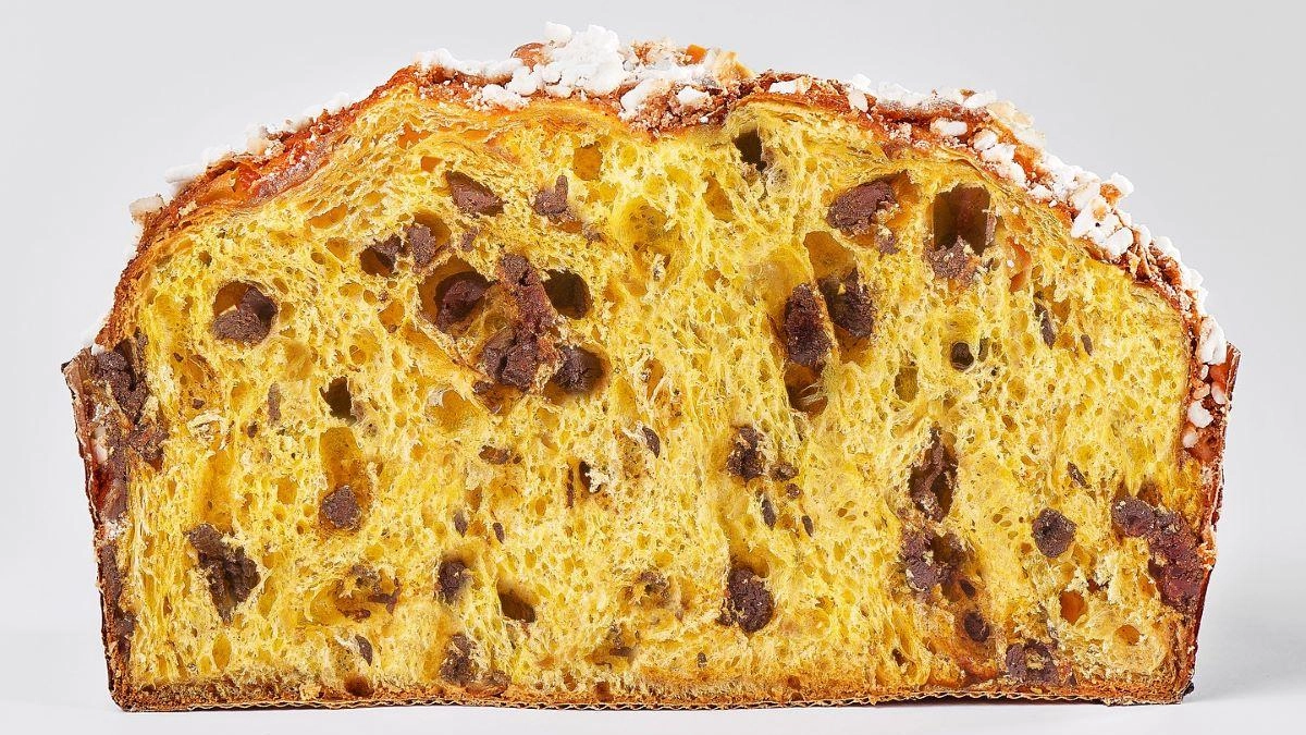 Il panettone della Pasticceria Moschella