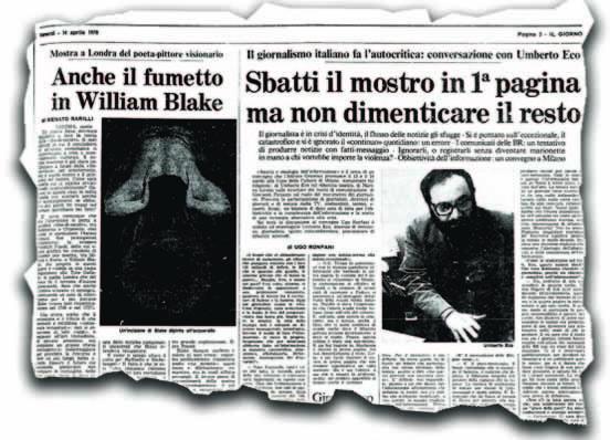 Umberto Eco: Cari studenti, smontate il giornale - la Repubblica