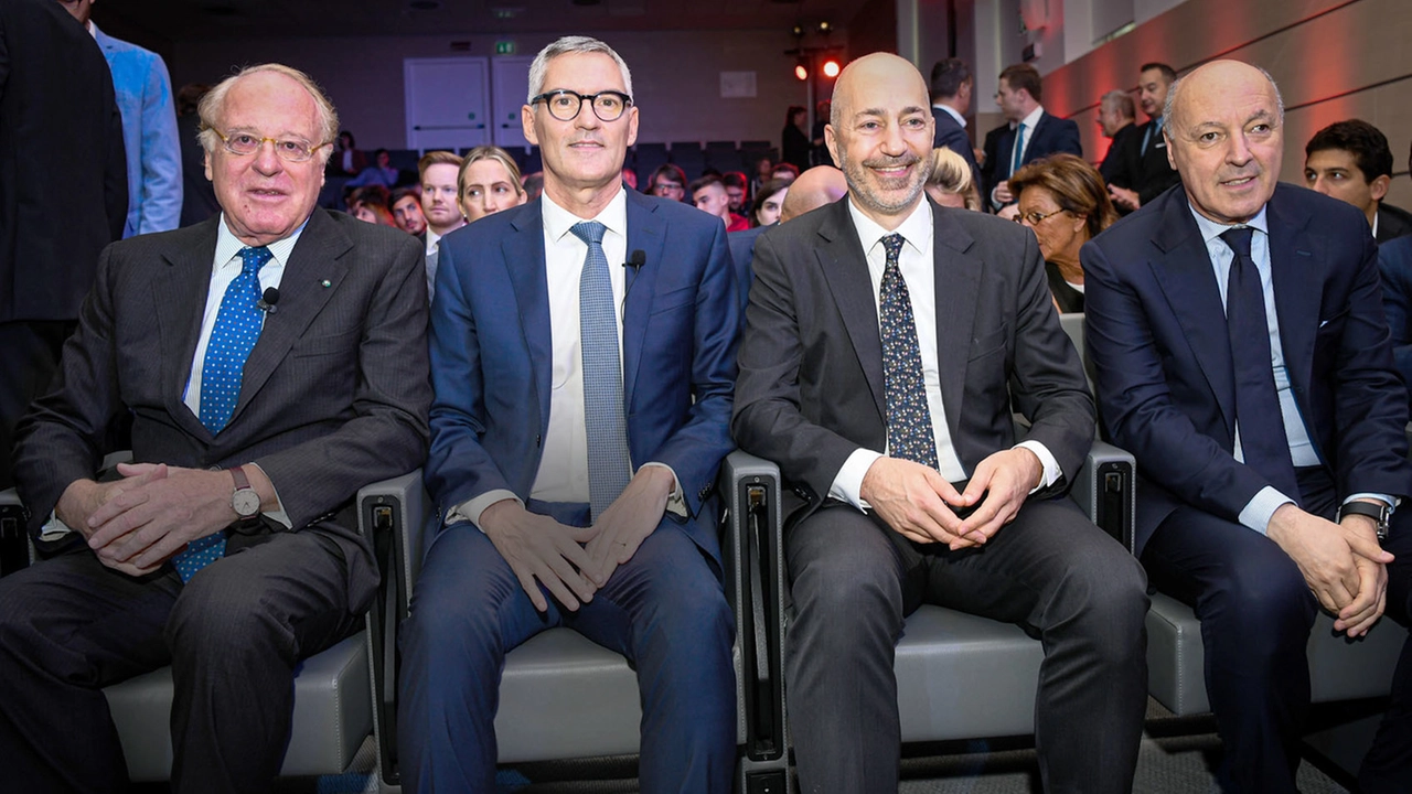 Paolo Scaroni, Alessandro Antonello, Ivan Gazidis, Giuseppe Marotta