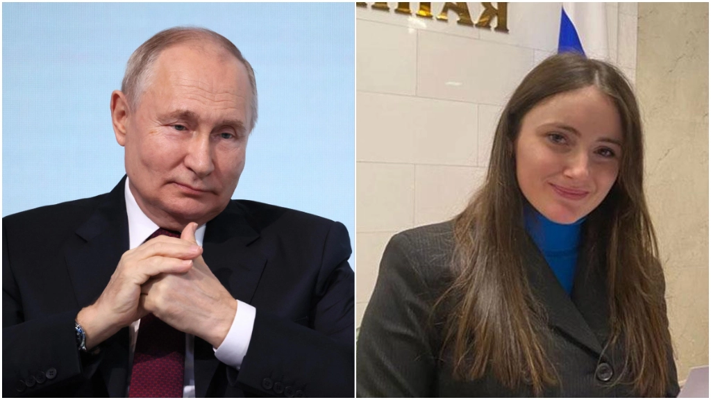 Vladimir Putin e Irene Checchini