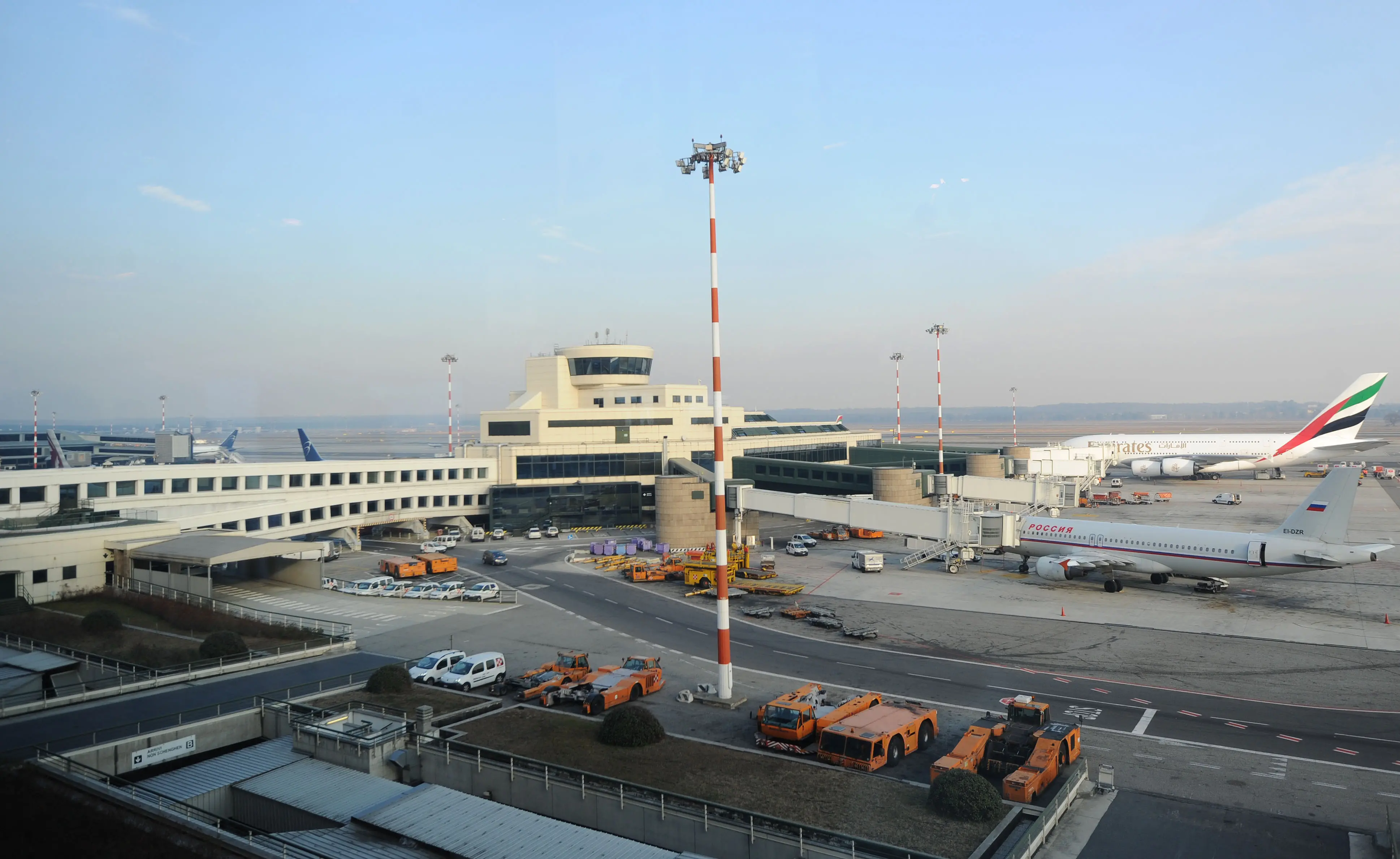 Malpensa, falso allarme fumo su un volo per Lione