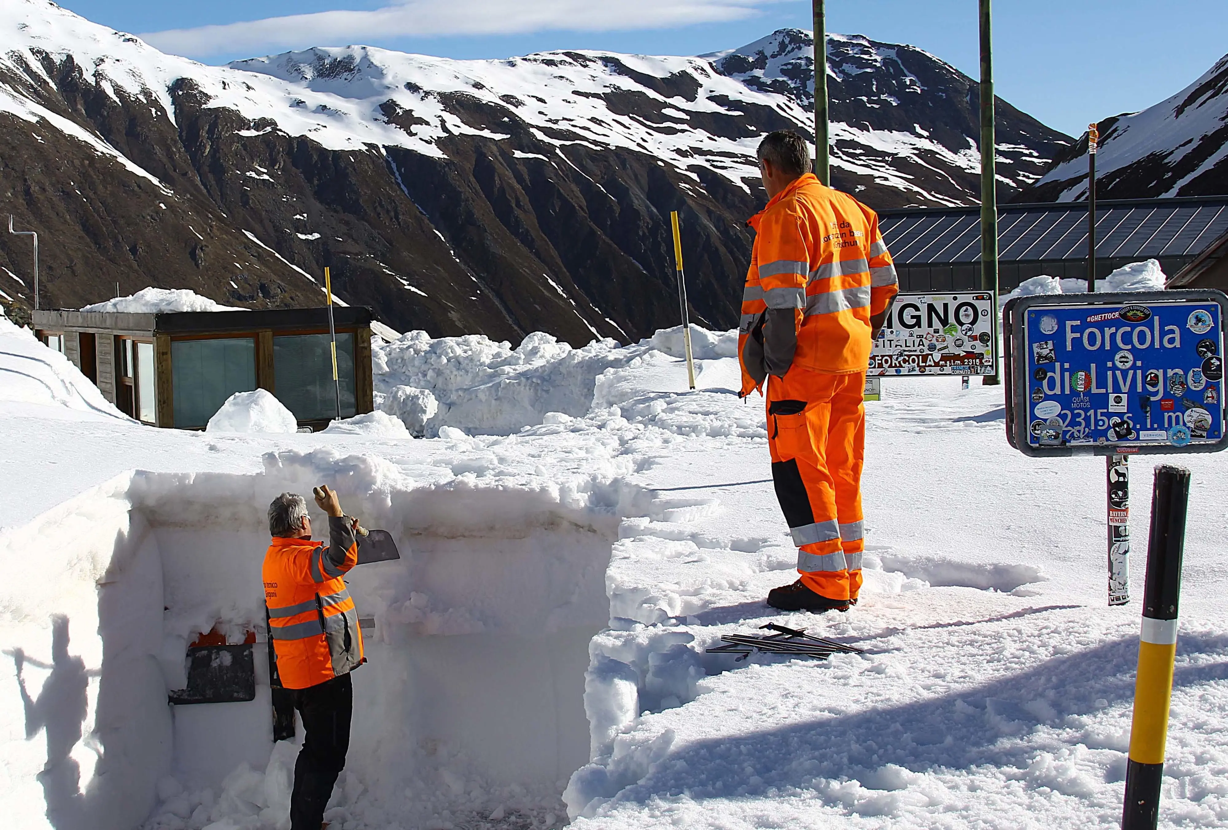 Livigno, ha riaperto il passo della Forcola