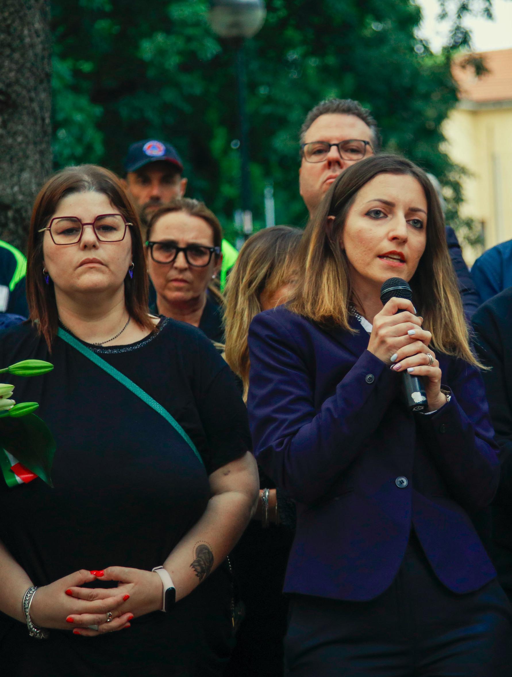 Omicidio Di Giulia Tramontano La Sindaca Magda Beretta Ragazze La Violenza Non Mai Amore