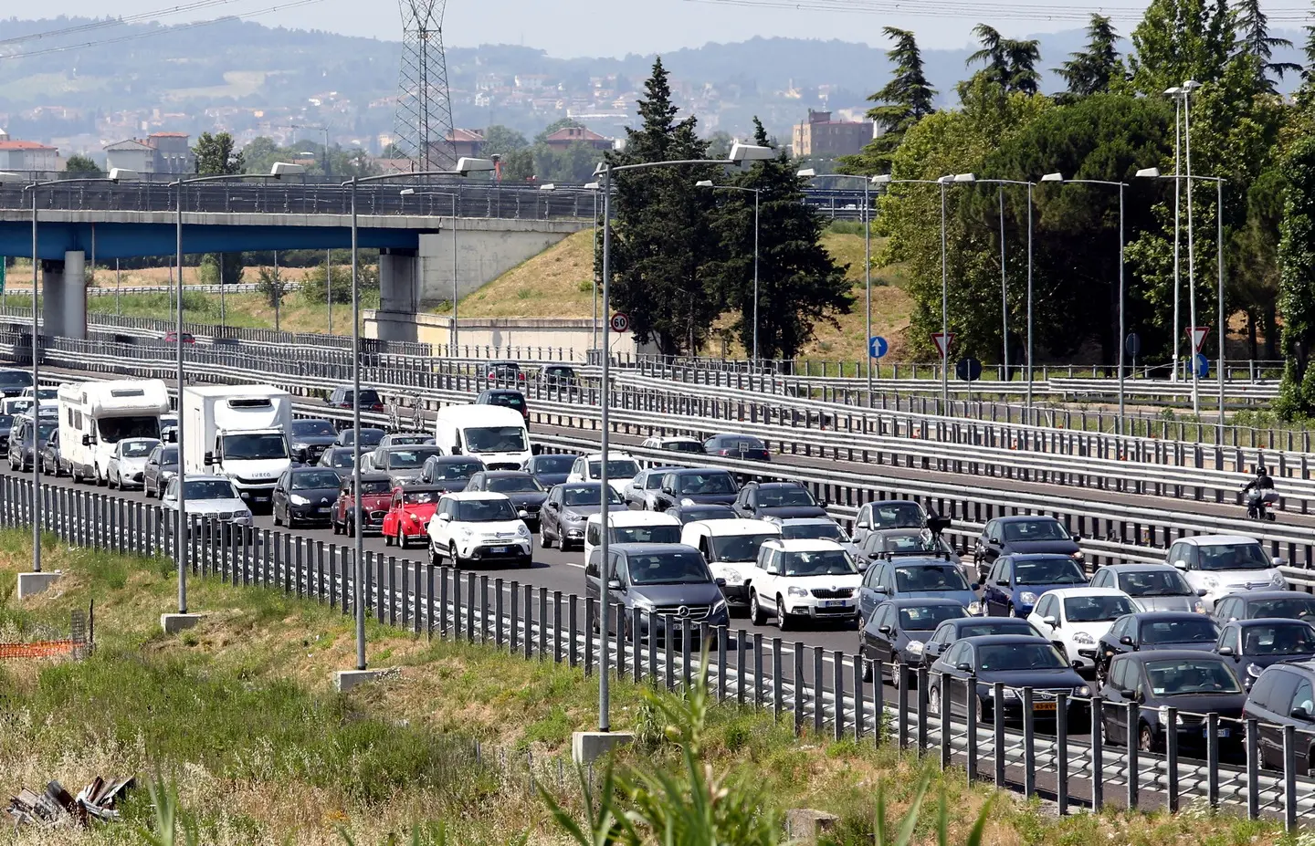 Esodo estivo, traffico congestionato sulle autostrade lombarde