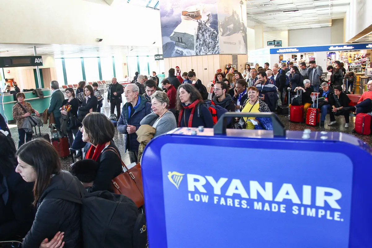 Sciopero Ryanair, disagi anche a Orio: ecco i voli cancellati