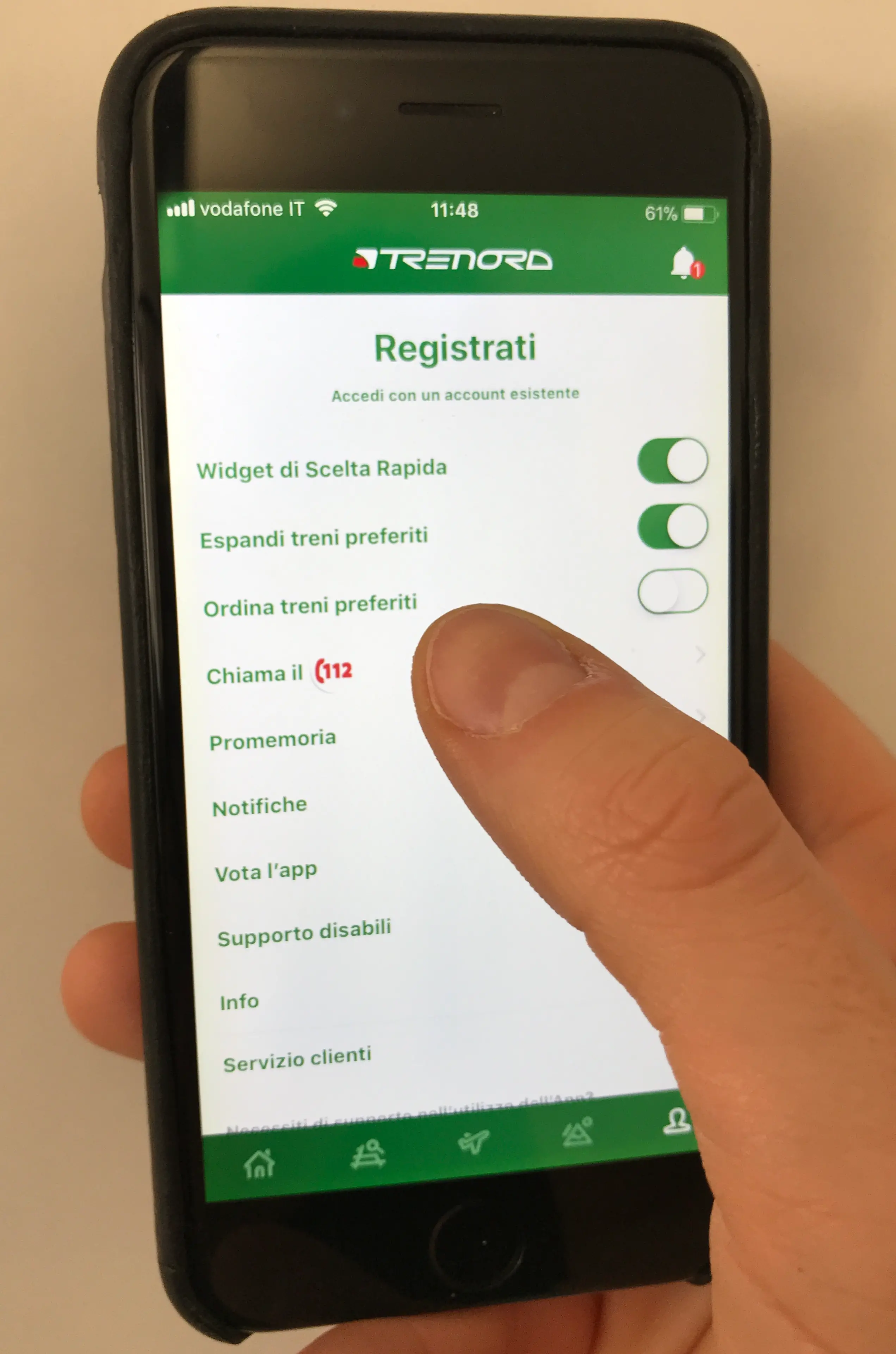 Sicurezza, asse Trenord-Areu: sull'app la nuova funzione "Chiama 112"