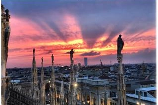 Tramonto dalle Terrazze del Duomo