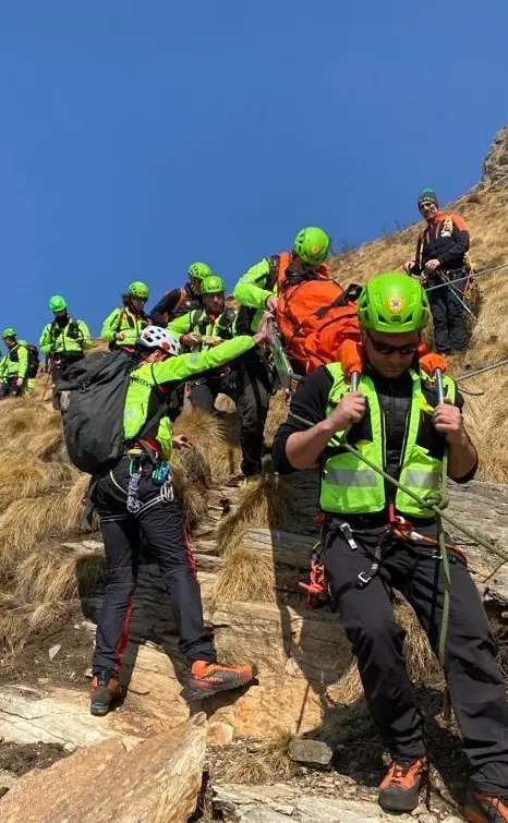 Valsassina e Valvarrone, troppi imprudenti. Valanga di Sos al Soccorso alpino