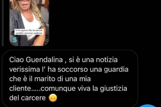 La story di Guendalina Canessa e il commento di una sua follower che "conferma" la notizia su Impagnatiello