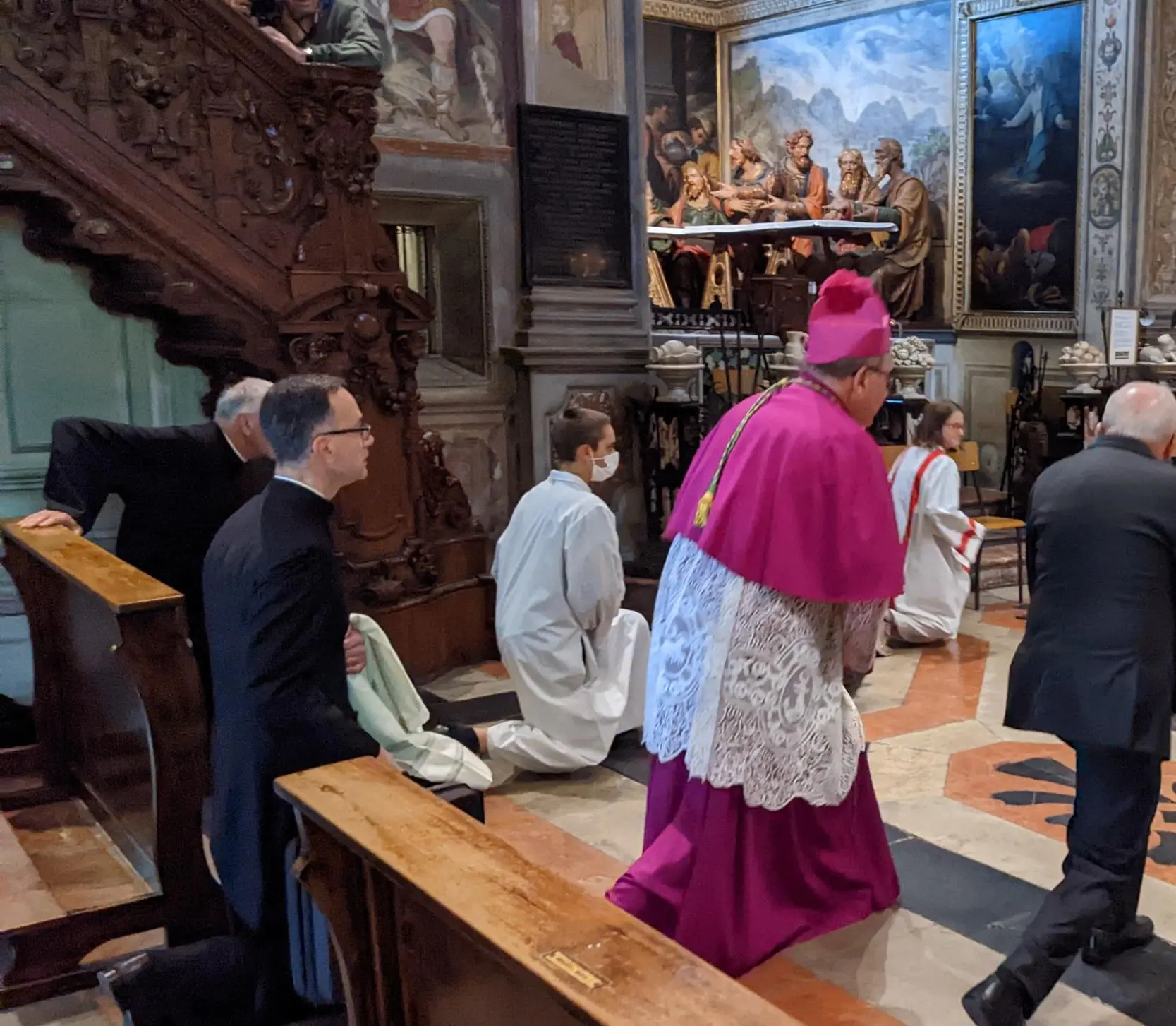 Madonna di Fatima: ultima messa in città