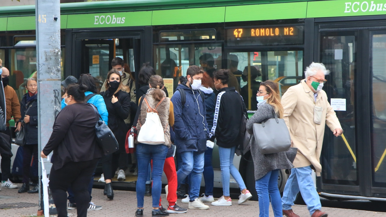 Sui mezzi di trasporto con le mascherine