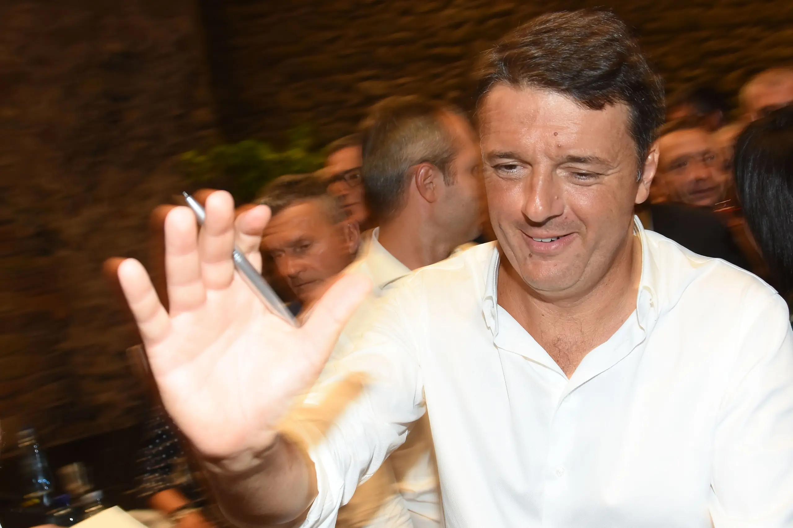 Matteo Renzi a Barzago per presentare il suo libro