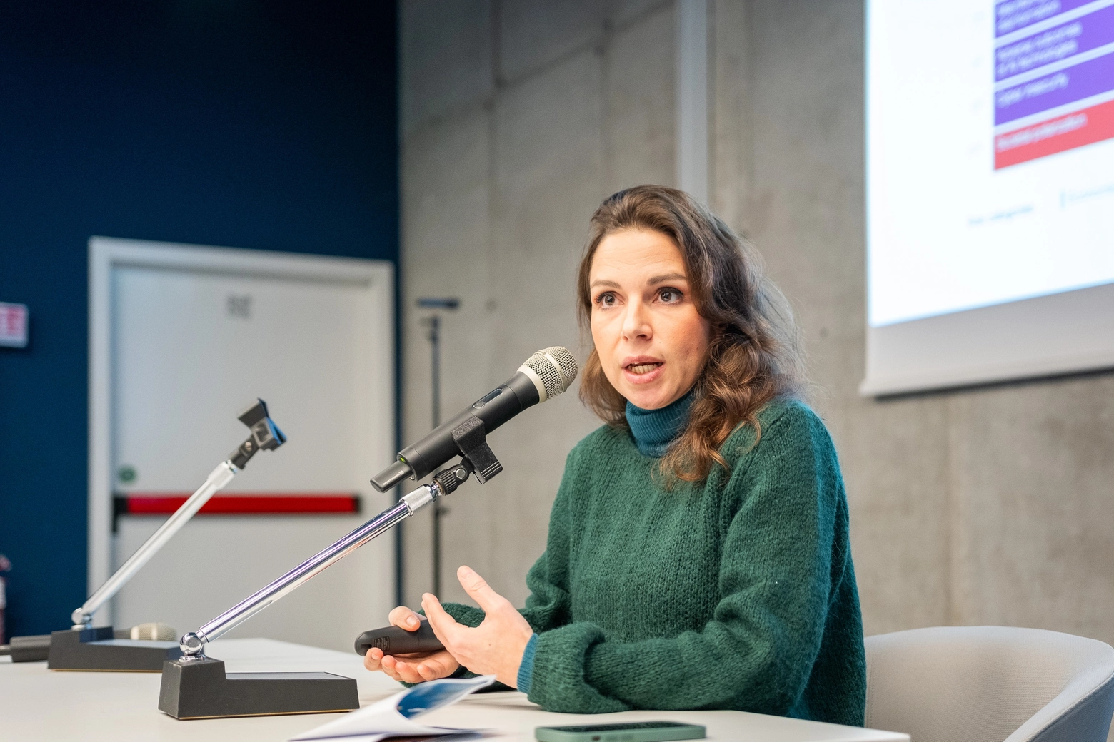 La lezione di Serena Giacomin, presidente dell’Italian Climate Network, alla Sustainability Winter School (Foto Roberto De Riccardis)