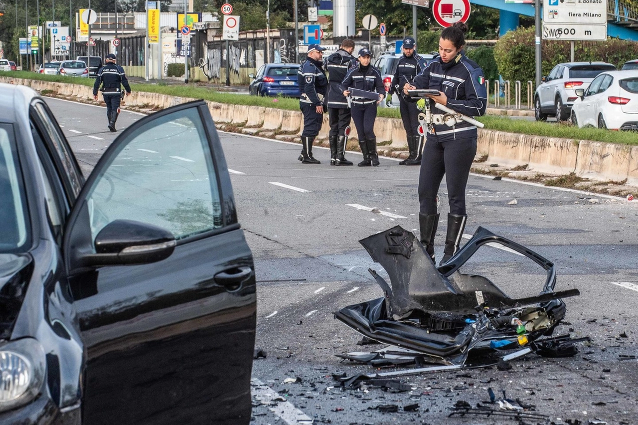 I rilievi sul luogo dell'incidente (Fasani)