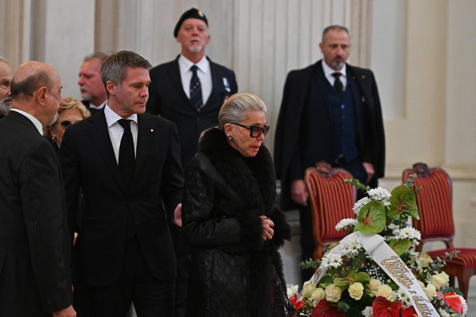 La camera ardente di Vittorio Emanuele di Savoia