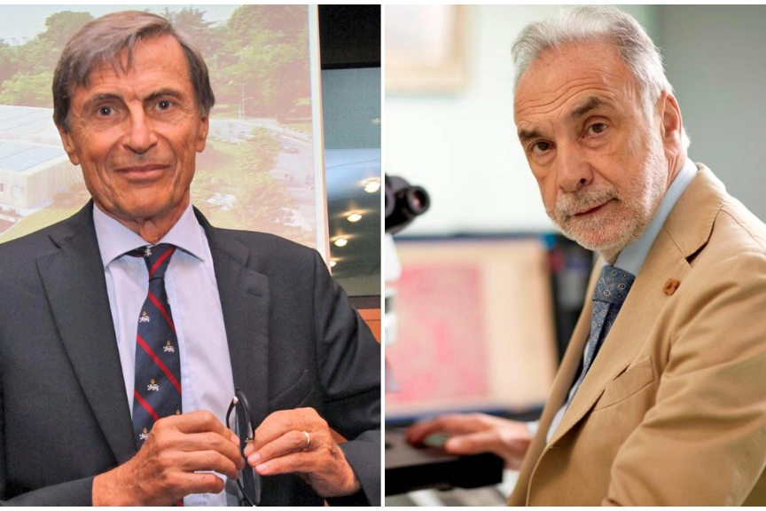 Alberto Mantovani e Giuseppe Remuzzi: sono i lombardi presenti da più tempo nella classifica degli scienziati top