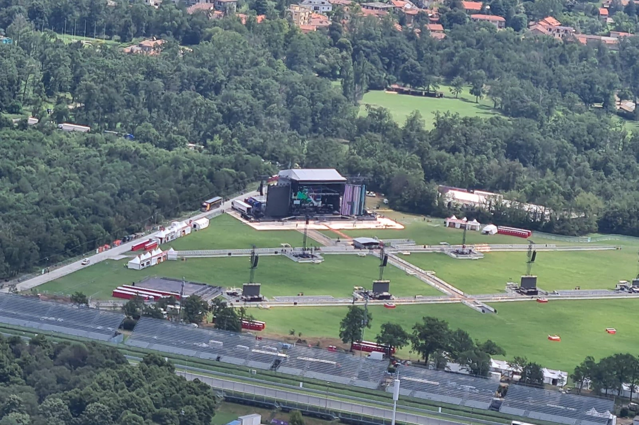 Monza, area concerto Bruce Springsteen