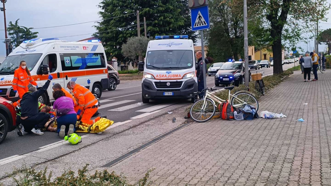 I soccorsi sul luogo dell'incidente