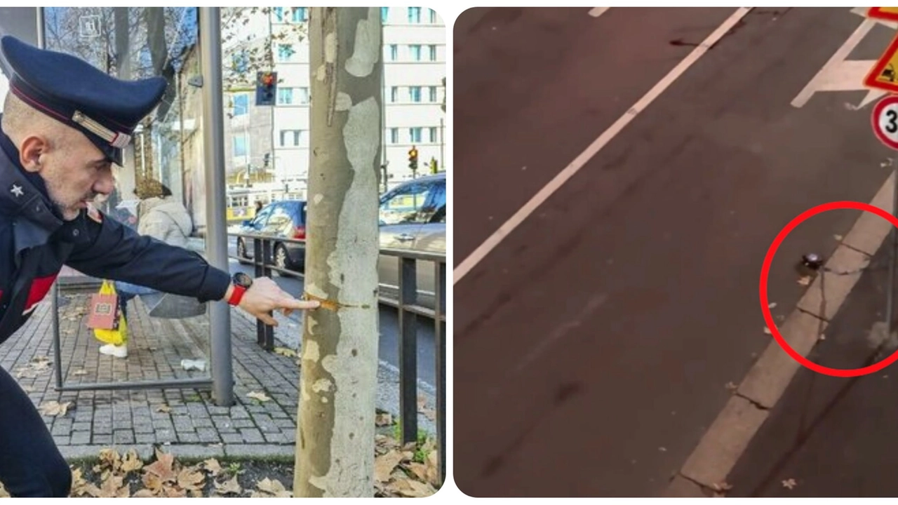 Milano, cavo d'acciaio in viale Toscana