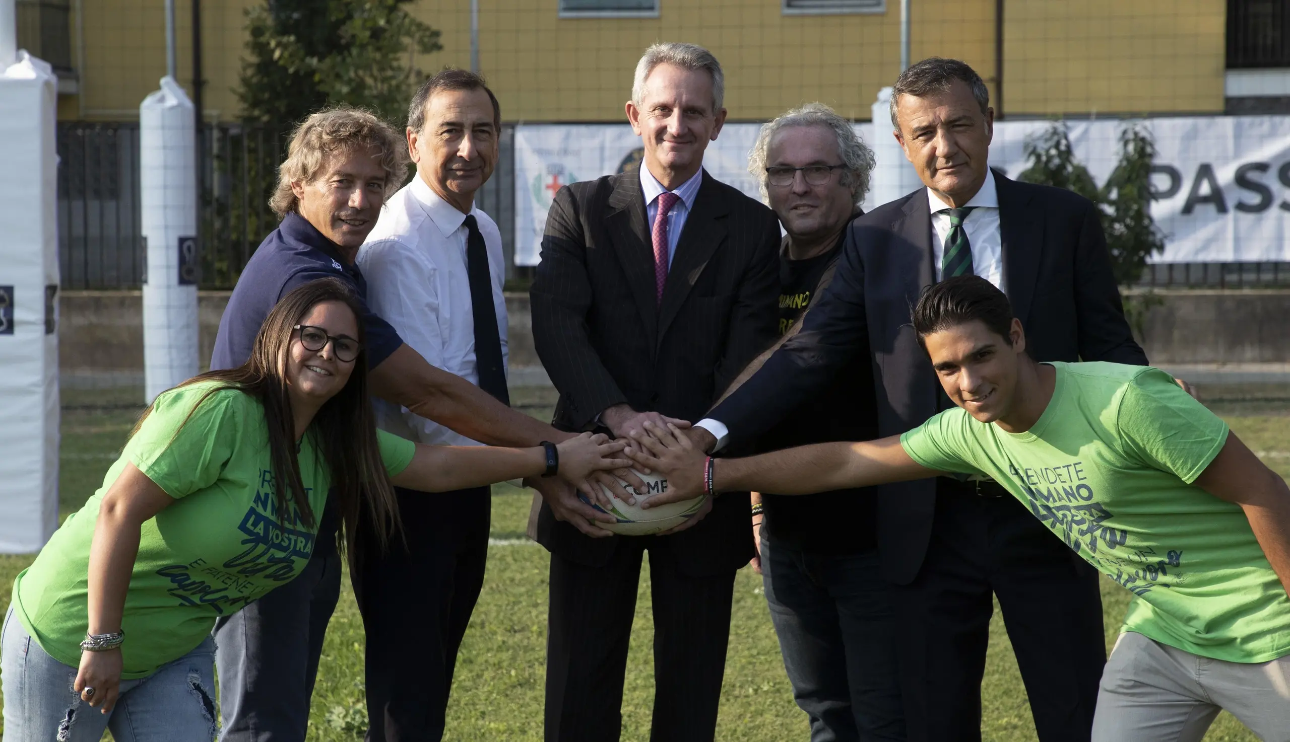 Nuovo capo da rugby all’oratorio "Spazio per i ragazzi di Baggio"