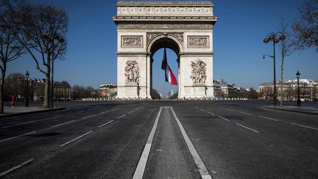 L'Arc de Triomphe a Parigi