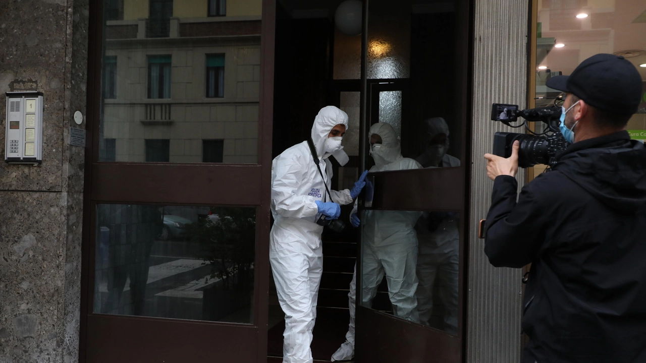 Polizia scientifica in azione 