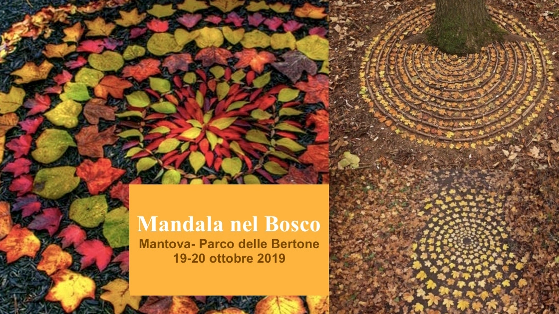 Mantova, mandala nel bosco secolare