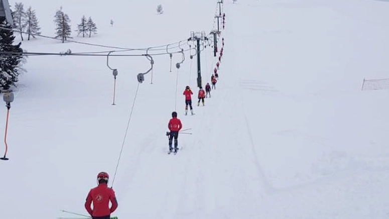 Lo skylift dell'Alpe Giumello