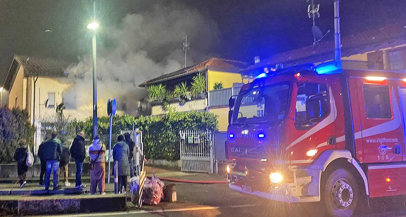 Romano di Lombardia, incendio di Capodanno: solidarietà alla famiglia sfollata