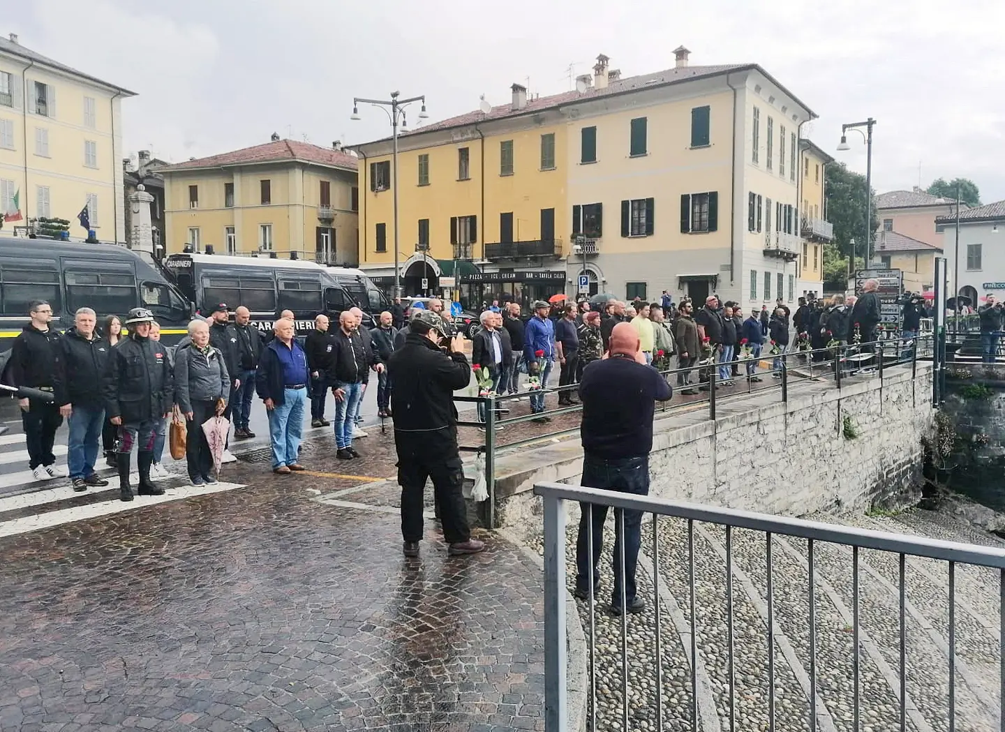 A Dongo la commemorazione del Duce e dei gerarchi. Presidio Anpi