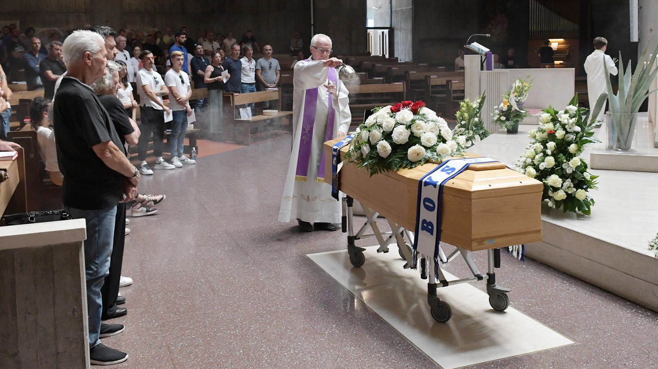 Cassano d'Adda, i funerali di Vito Cascella