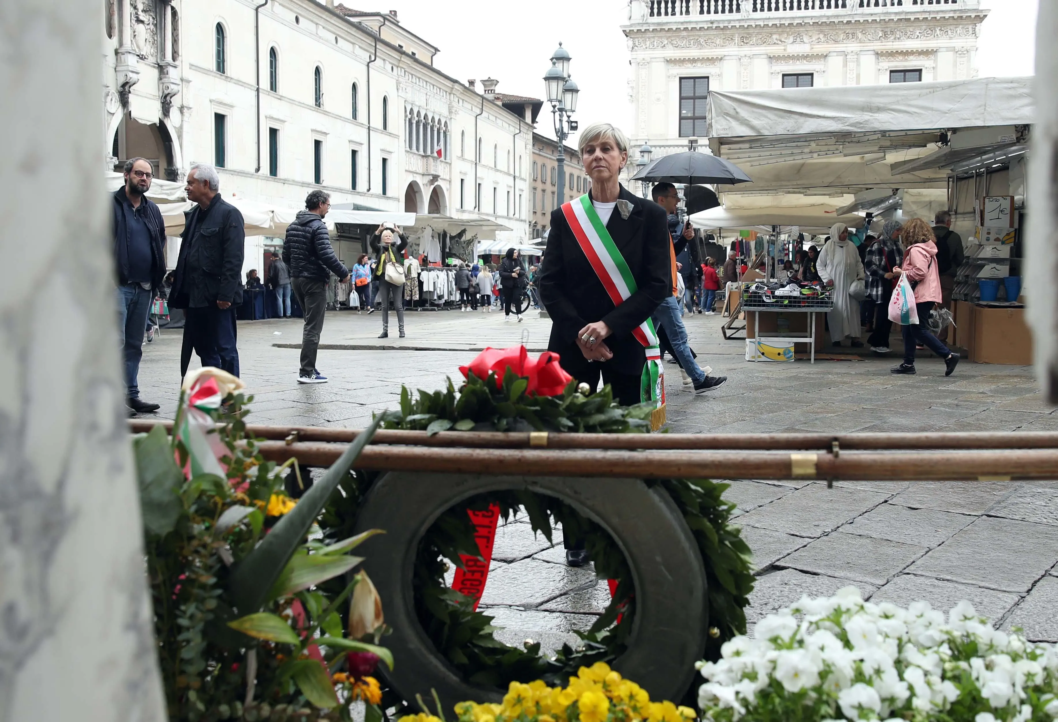 La proclamazione Castelletti sindaco della Leonessa d’Italia Prima uscita in Loggia