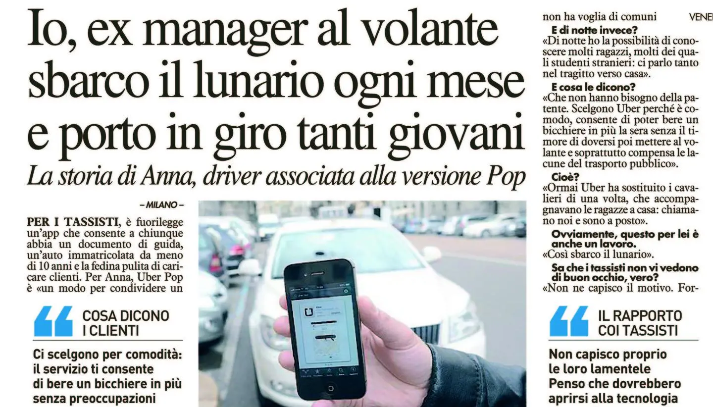 Auto sequestrata dai vigili alla manager-driver di Uber: "Che danno, ma lo rifarei"