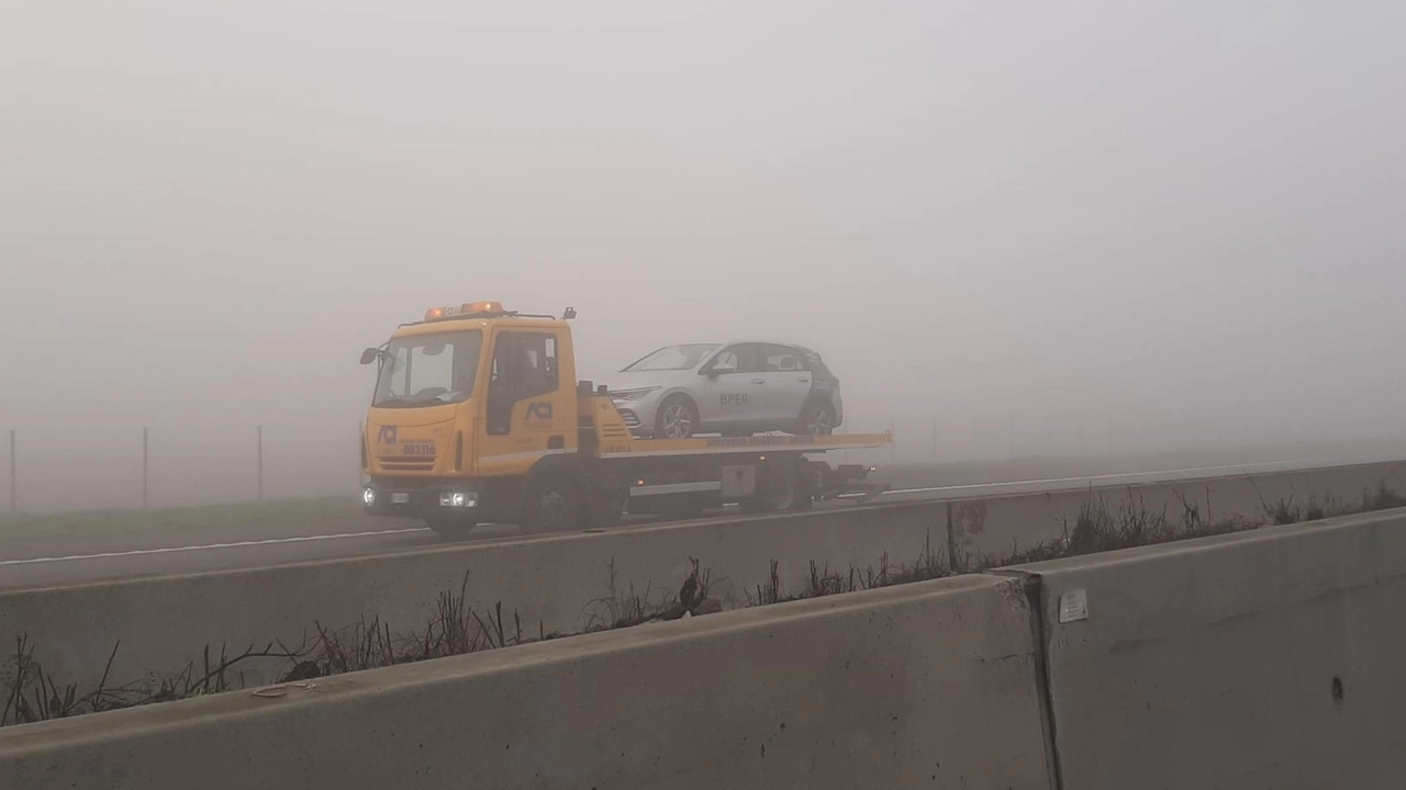 Incidenti per nebbia, chiuso tratto A1