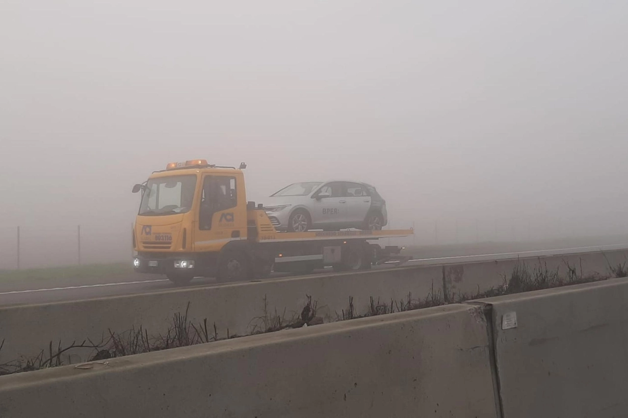 Incidenti per nebbia, chiuso tratto A1