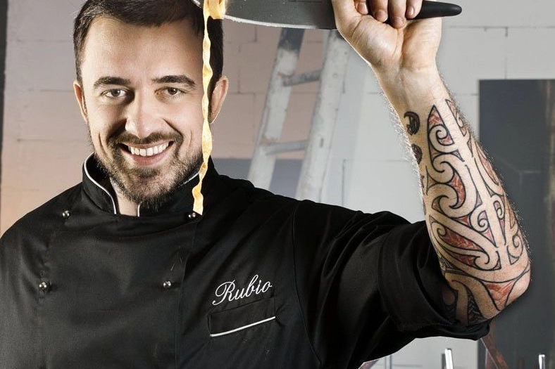 Gabriele Rubini in arte chef Rubio