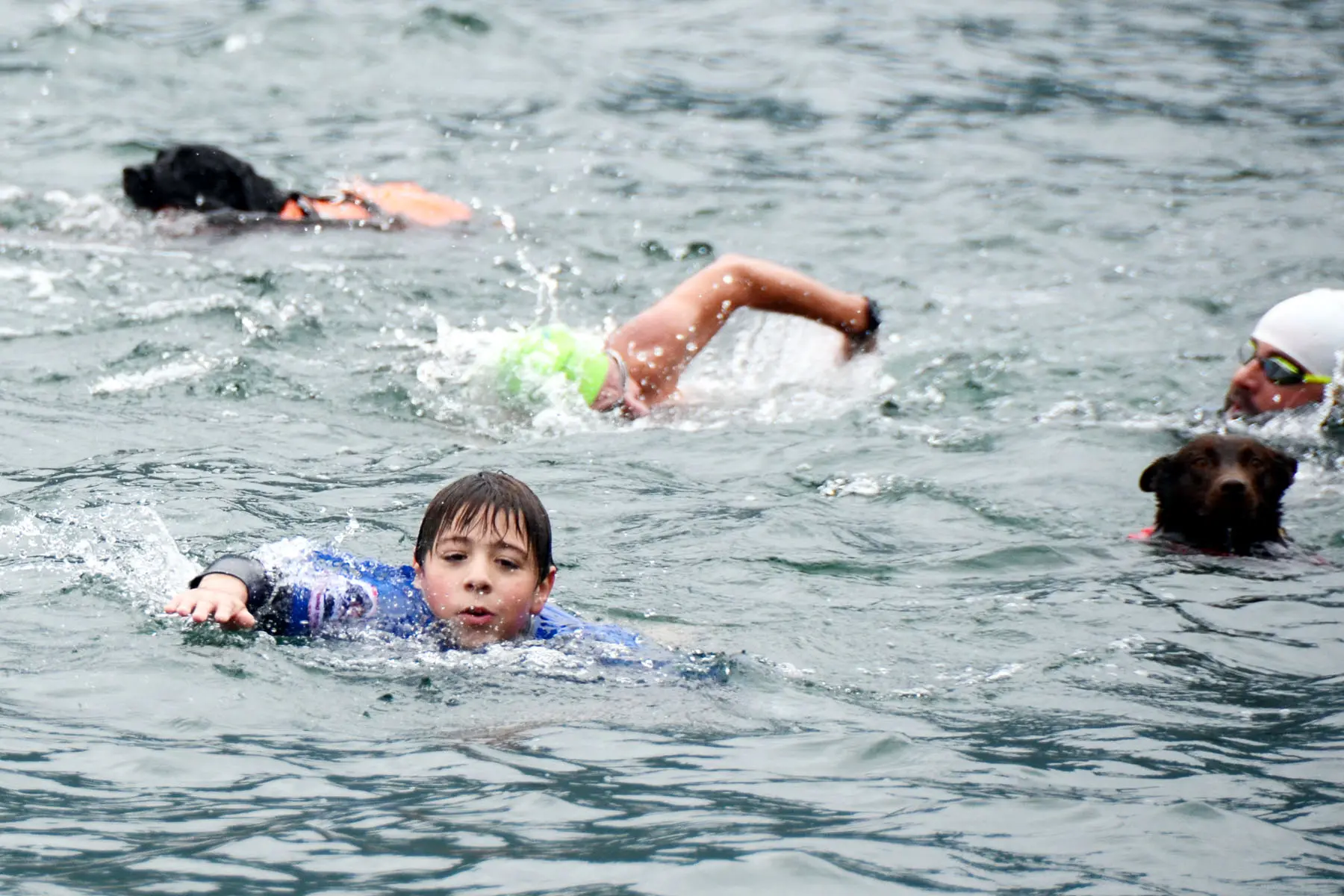 Lecco, Lorenzo sfida la malattia: "Io e il mio cane, a nuoto contro il diabete"