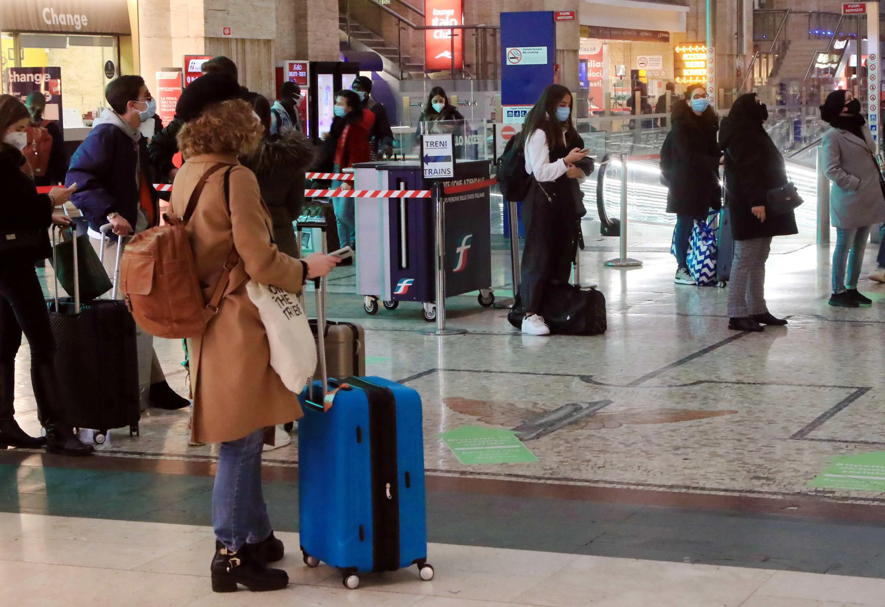 Stazione Centrale, esodo al sud senza caos